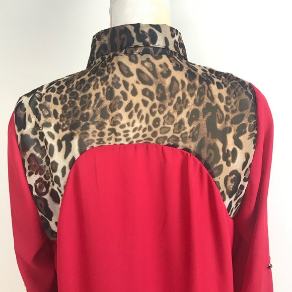 Day & Night | Sheer Button Down Shirt - Picture 7 of 11